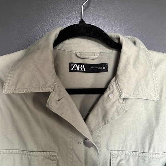 Zara green jacket - Picture 2 of 3